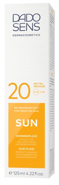 Sun fluid spf 20 125 ml