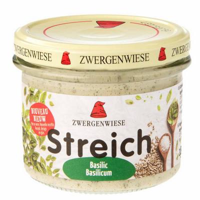 ZWERGENWIESE basilicumspread 180 gram