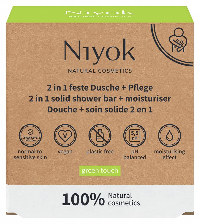 2/1 shower bar green touch 80 gr