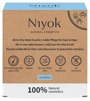 NIYOK all-in one shower sensetive 80gr