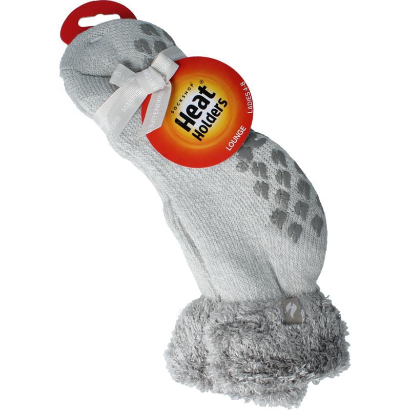 Ladies lounge socks 4-8 37-42 silver