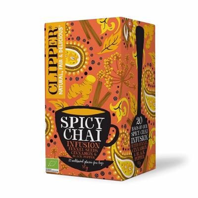 Clipper biologische spicy chai kruidenthee