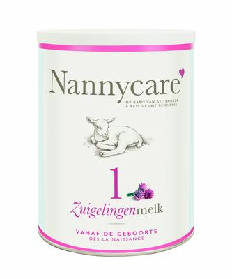 Nannycare Zuigelingenvoeding geitenmelk
