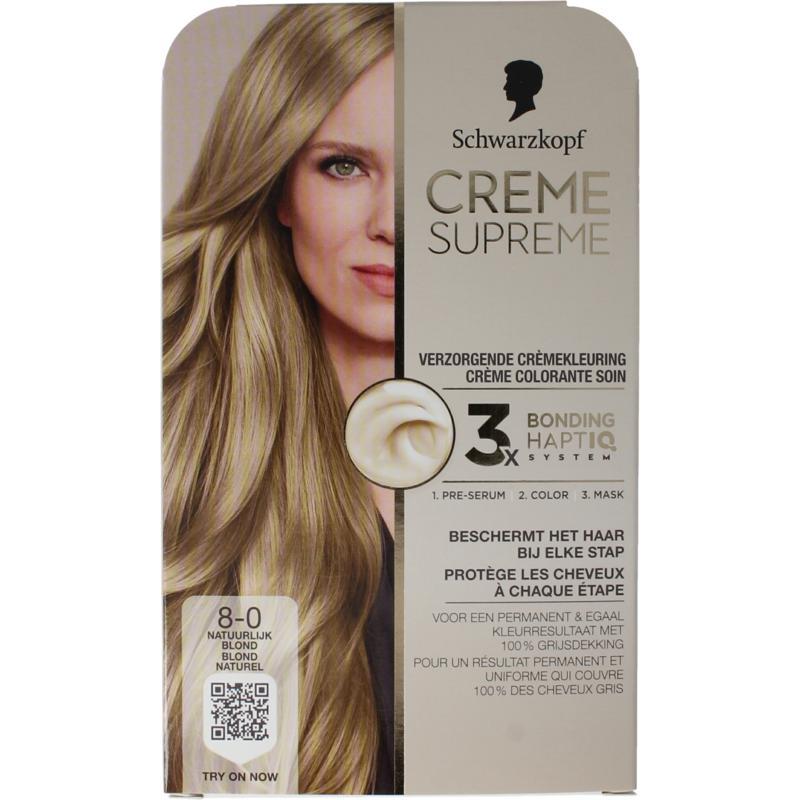 Creme supreme 8-0 blond