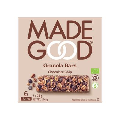 Madegood Granola bar chocolate chip 24 gram bio