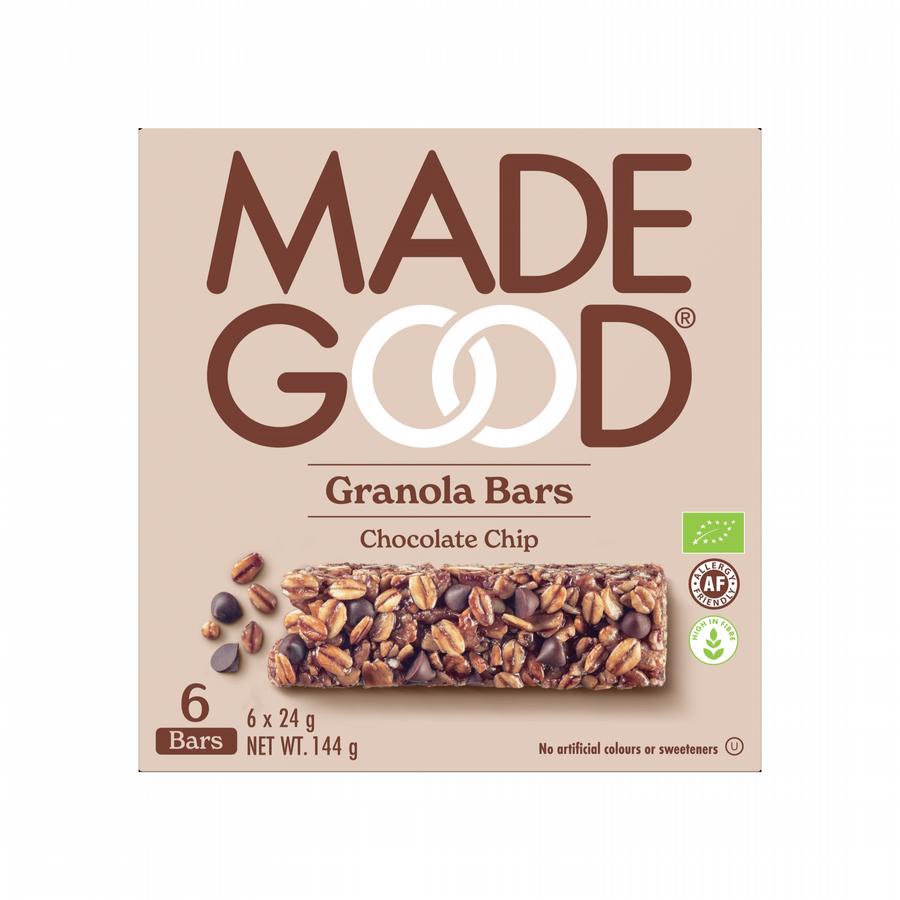 Granola bar chocolate chip 24 gram bio