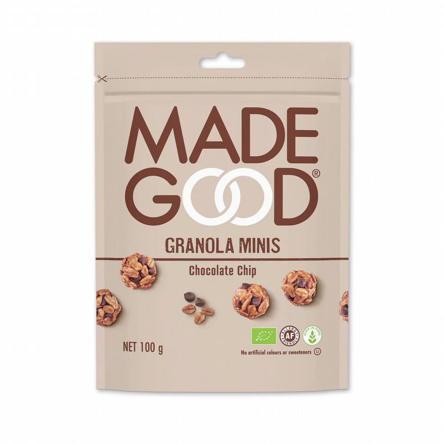 Granola minis chocolate chip bio