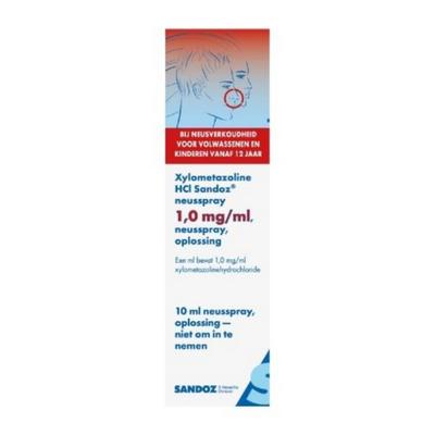 Sandoz Xylometazoline 1mg/ml spray