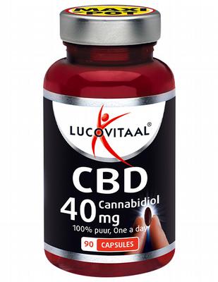 Lucovitaal CBD cannabidiol 40mg