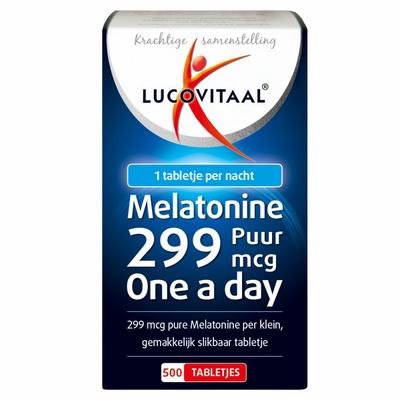 Lucovitaal Melatonine puur 0.299mg