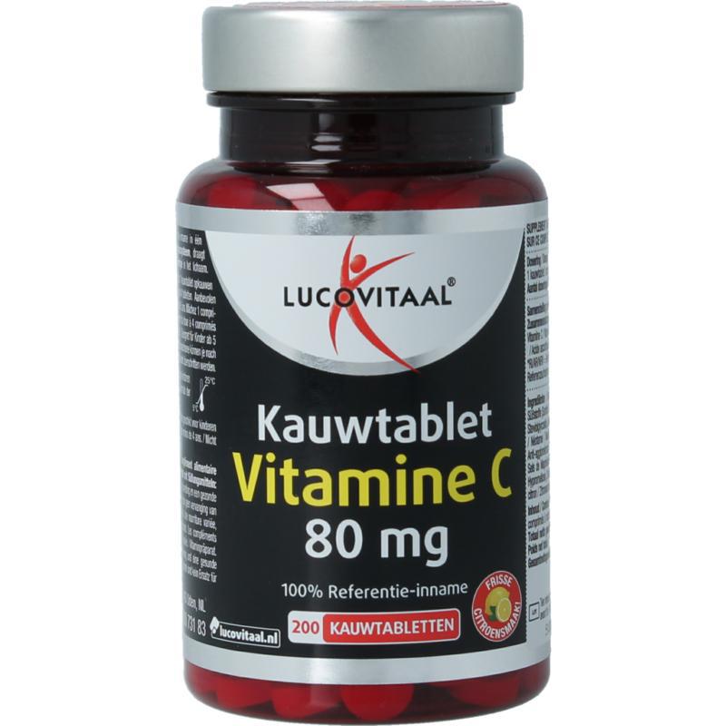 Vitamine C 80mg citroen