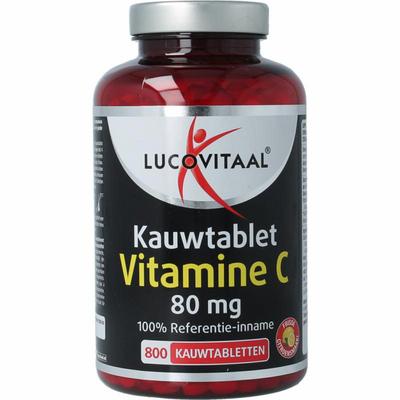 Lucovitaal Vitamine C 80mg citroen