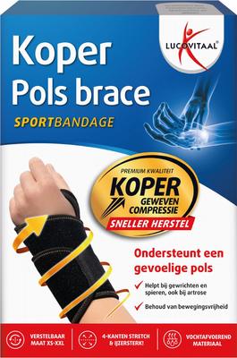 Lucovitaal brace pols koper