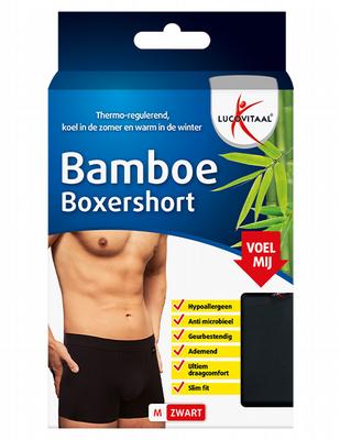 Lucovitaal Bamboe boxershort maat S
