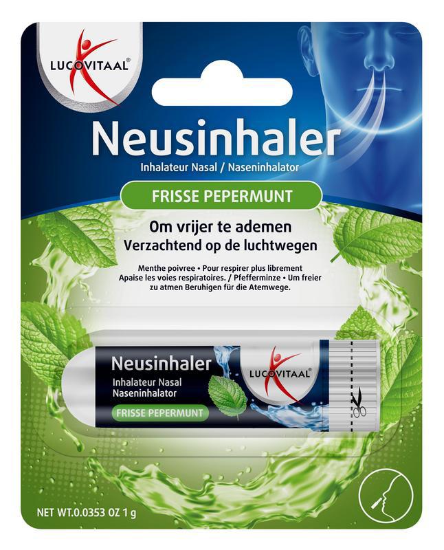 Neusinhaler frisse pepermunt