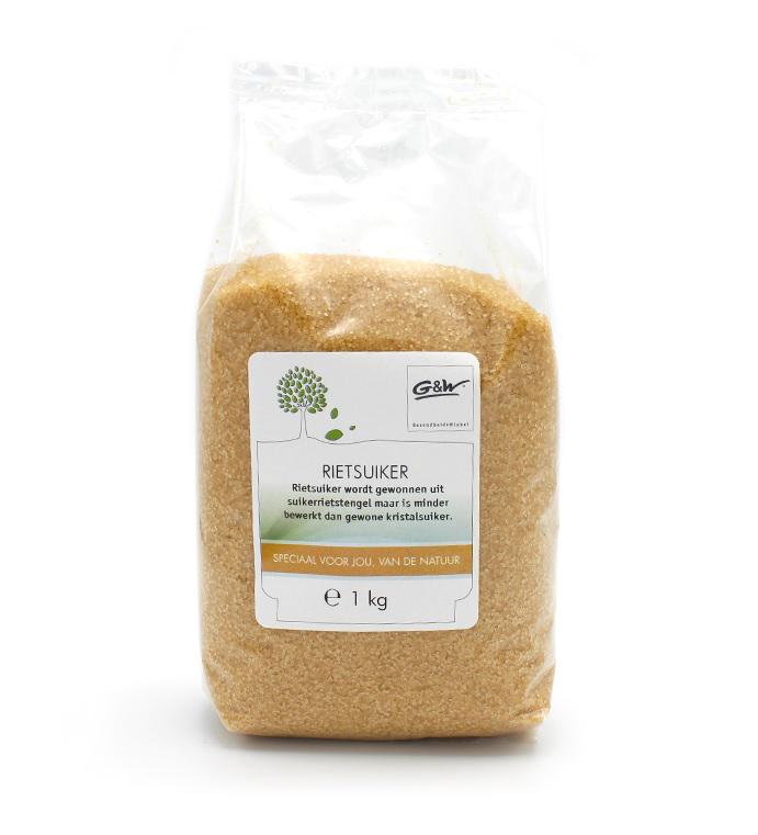 Rietsuiker ruw zak 1000 gram