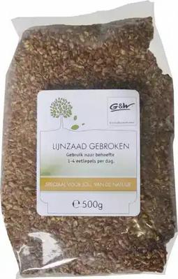 G&W Lijnzaad gebroken zak 500 gram