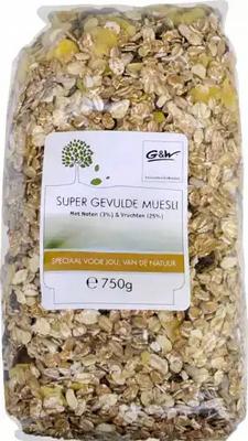 G&W Muesli supergevuld zak 750 gram