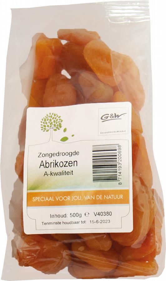 Abrikozen zak 500 gram