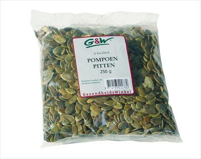 G&W Pompoenpitten zak 250 gram