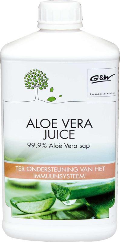 Aloe vera juice 99,9% fles 1000ml