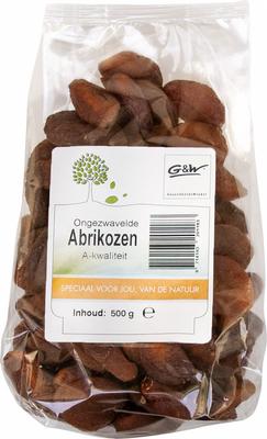 G&W Abrikozen ongezwaveld zak 500 gram