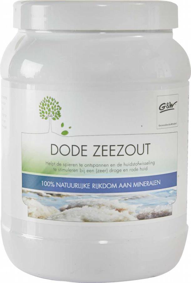 Dode zeezout pot 1500 gram