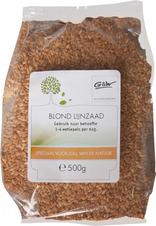 Blond lijnzaad 500 gram