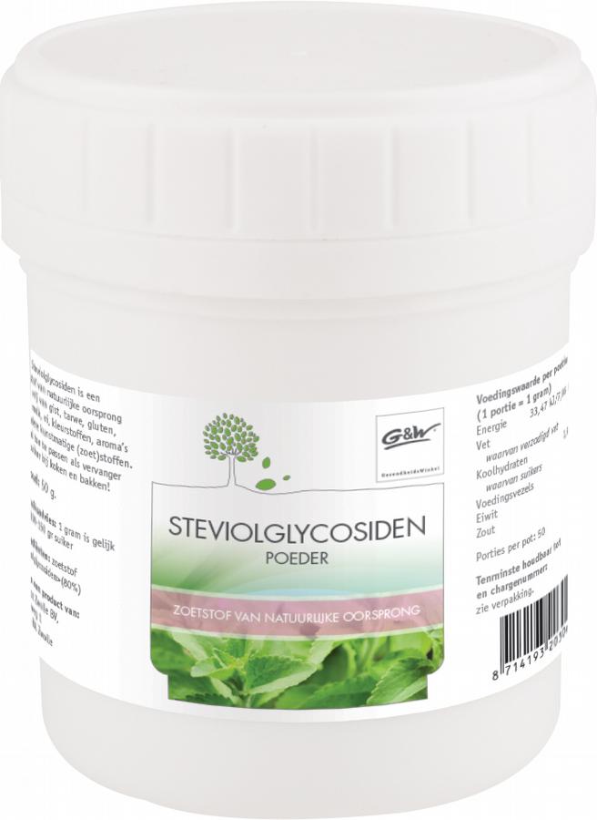 Stevia poeder 50 gram
