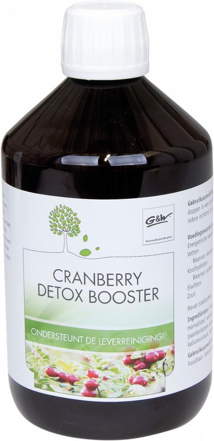Cranberry detox booster 500ml