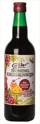 G&W Honing kruidenwijn 750ml