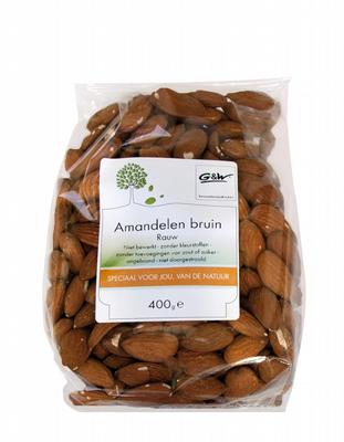 G&W Amandelen bruin 400 gram