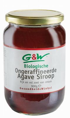 G&W Agavesiroop donker 900 gr