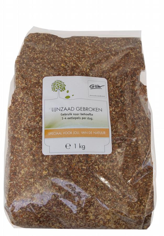 Lijnzaad gebroken 1000 gr
