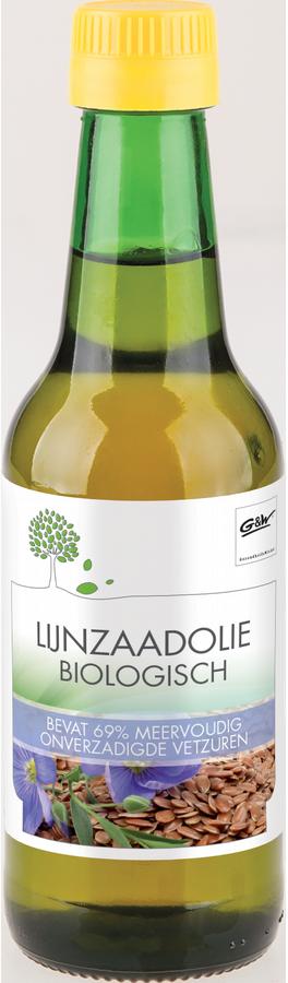 Bio lijnzaadolie 250 ml