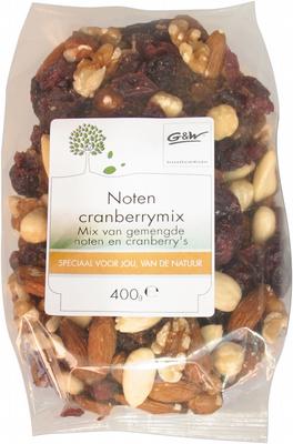 G&W Noten cranberrymix 400 gr