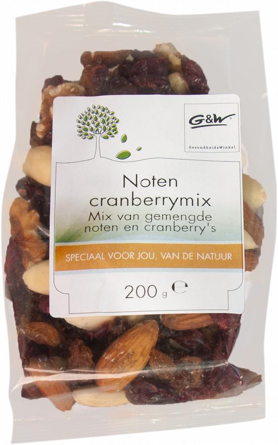 Noten cranberrymix 200gr