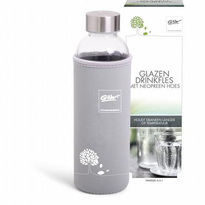 PRIVATE LABEL Drinkfles grijs stuks