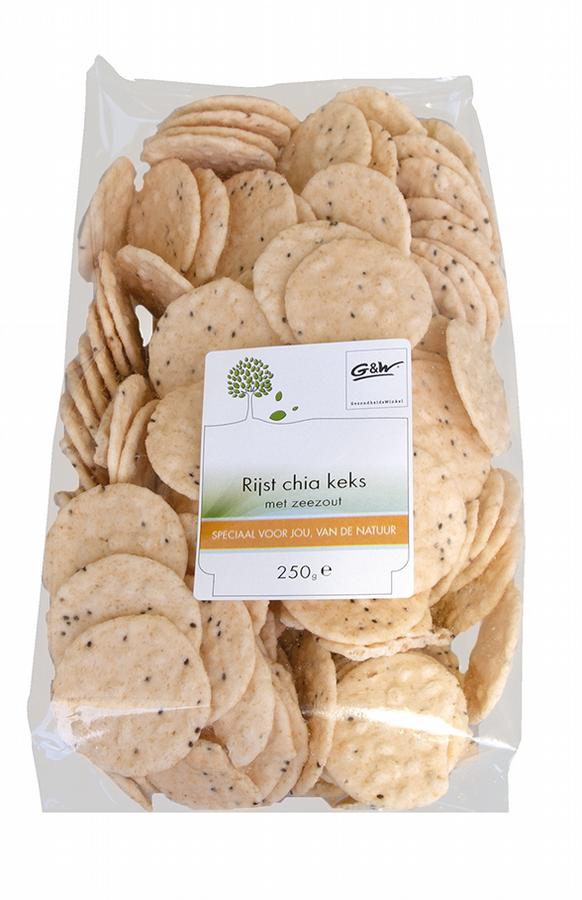 rice chia keks met zeezout 250gr