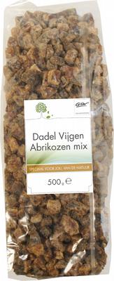 G&W dadels vijgen abrikozen mix 500gr