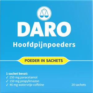 Daro Hoofdpijnpoeders