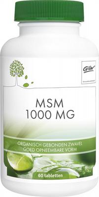 G&W Msm puur tabletten 60 tabl
