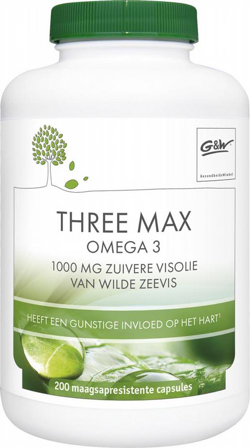 Three max 1000mg omega 200c