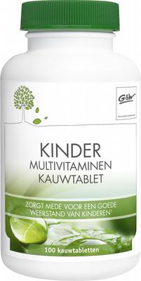 G&W Kinder multi beertje kauw tablet 100