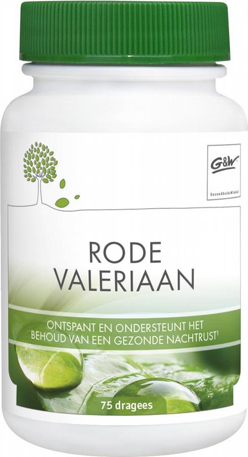 Rode valeriaan 75 drag.