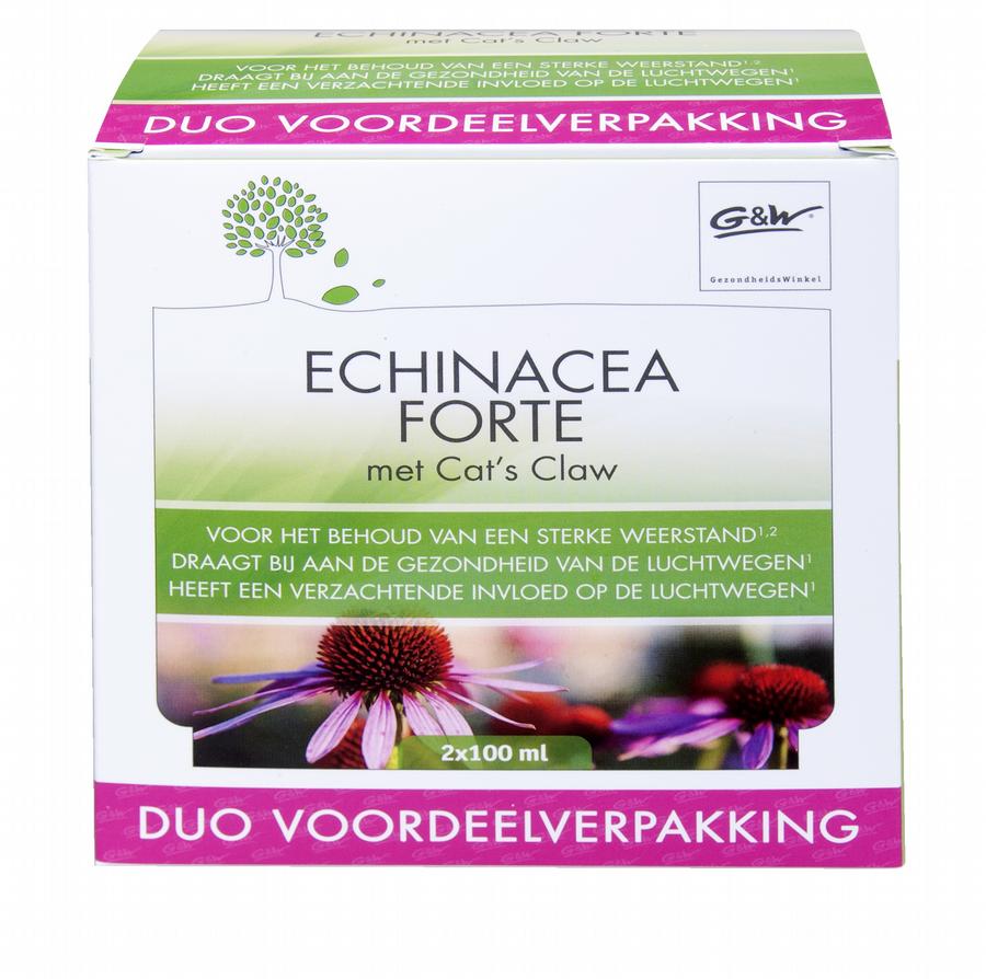 Echinacea plus cat's claw duo verpakking