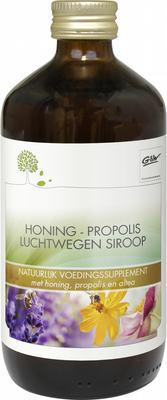 G&W Honing & propolis luchtwegen siroop 200 ml G&W Honing & propolis luchtwegen siroop 200 ml