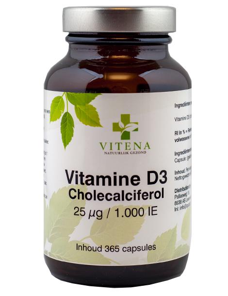 Vitamine d3 25mcg