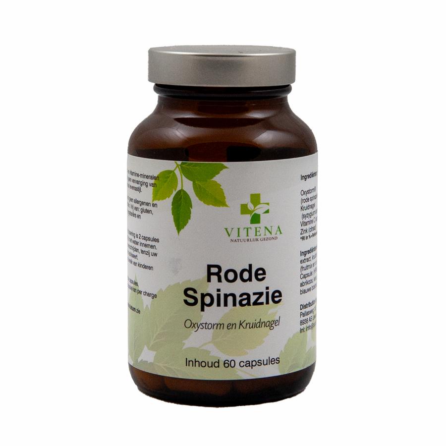rode spinazie capsules
