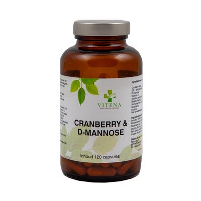 VITENA Cranberry & D-mannose  120 vcaps